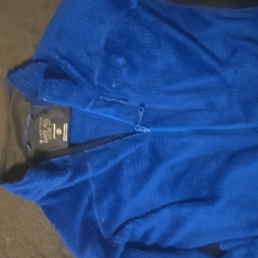 Mountain Hardwear Monkey Man Blue Fleece Pullover XXL